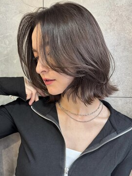 トルネード(TORNADO) 外国人風ハイライト外ハネボブ バレイヤージュ 表参道 A0310