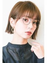 モニカ 西宮北口(Monica) 前下がりボブ・ 内巻きワンカール・ ボブショート・暗髪