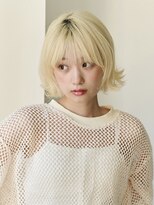 タヤ イオン新百合ヶ丘店(TAYA) 大人可愛い20代30代切りっぱなし外ハネナチュラルボブ