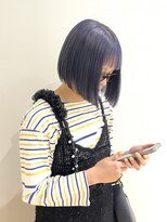 モリオ フロム ロンドン イオンモール 熊本店(morio FROM LONDON)&nbsp;【morio熊本】コバルトブルー×ボブ