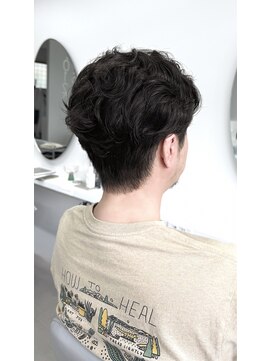トランク 金剛店(tranq) メンズショートパーマ