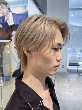 ネフェルバイアクロス(NefeL by AKROS) ミルクティーベージュセンターパート