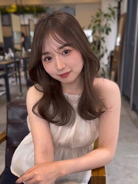 コート 表参道(Cote) 美髪レイヤーカット／顔まわりレイヤー／ロングレイヤ 一/前髪