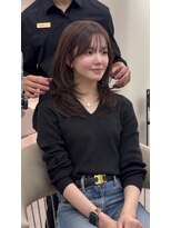 シュガー(Sugar)&nbsp;透明感カラー/ワンホンヘア/韓国ヘア/顔まわり/大阪/梅田