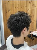 ルーズショートパーマ