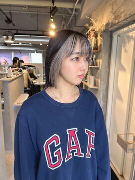 フォート(FORT) m41_フェイスフレーミング/ダブルカラー/切りっぱなしボブ