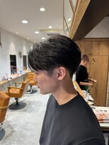 アトラクト バイ ラック 津田沼(Attract by LUCK)&nbsp;毛流れセンターパート/津田沼／メンズ／メンズパーマ