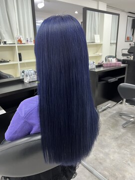 シールドヘアー 沖縄 新都心(C'LD Hair) ブルー