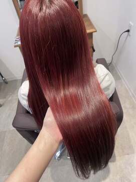 シャルヘアーデザイン(Shall hair design) レッドカラー
