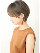 はんなり 行徳 頭の形が綺麗に見える 40代オトナショートボブ