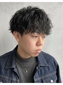 メンズスパイラル×束感マッシュ♯98　滋賀草津
