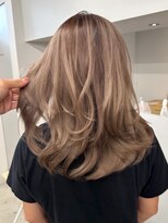 ルアナ バイ ジルブラン(LUANA by JIL BLAN)&nbsp;ハイライトバレイヤージュダブルカラーケアブリーチ20代30代