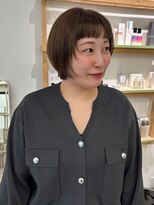 ハル 南平岸(HARU)&nbsp;オン眉レイヤーボブ♪/ショートボブ/切りっぱなしボブ