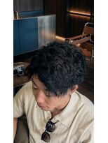 ヘアリゾート エーアイ 浅草ROX店(hair resort Ai)&nbsp;メンズショートスタイル、ツイストスパイラルパーマ