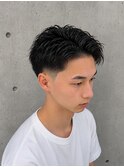 men's/メンズ/縮毛矯正/ニュアンスパーマ/スペインカール
