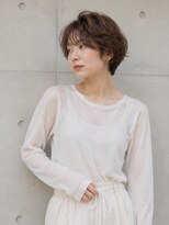 ドット ヘアー ジェム(dot.hair gem)&nbsp;ニュアンスパーマ/丸みショート/大人ショート