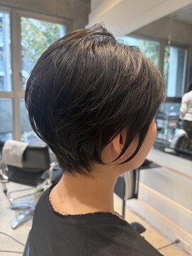 ヘア デザイン リスク(HAIR DESIGN RISK) 【RISK 三鷹 飛澤】可愛い ベリーショート・大人ショート丸み