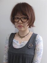 ブルートマト(BLUE TOMATO) 顔周りレイヤーボブ×ひし形シルエット