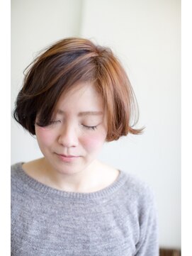 コンチネンタルヘア(continental hair) デザイニングショートボブ