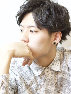 ビューティーリゾート アカヒゲ(Beauty Resort AKAHIGE) メリハリパーマスタイルでフレンチカジュアルなムードに