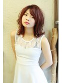 【TonukoaRua】ユルウェーブのひし形ミディー★