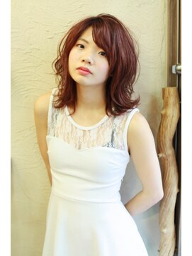 トヌコア ルア 下北沢店(TONUKOA RUA) 【TonukoaRua】ユルウェーブのひし形ミディー★