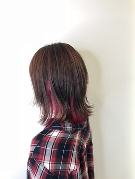 クラナ(clana) インナーカラーピンク