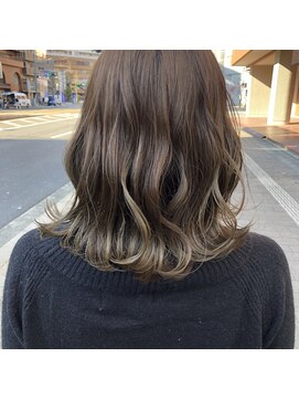 シームリー 千田町店(Seemly) シークレットカラー グリーンジュ