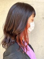 ブルーダー(Bruder)&nbsp;インナーカラー　暖色系　イヤリングカラー