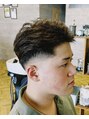 ザ ハレ 問屋町店(THE HALE'S) スキンフェードでバチバチに決めてます!