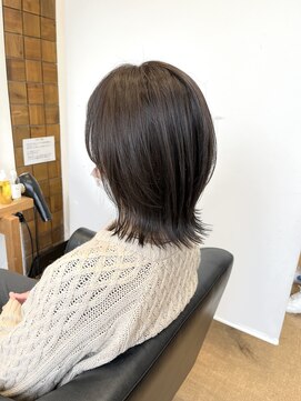 リシェールグリーン 越谷花田店(RICHAIR GREEN) レイヤーカット×外ハネ