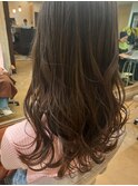 ミックス巻きロング