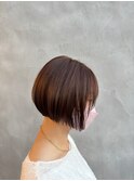 切りっぱなしボブ
