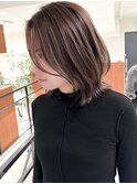 ハイライトバレイヤージュダブルカラーケアブリーチ30代40代