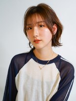 クルー(Creww KYOTO) パツっとラインの外ハネくびれボブ