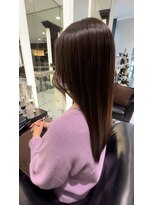 エアー 銀座タワー(AIR)&nbsp;プレミアムケアカラー/髪質改善/美髪/明るい白髪染め【榛葉】