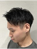 ツーブロックマッシュ
