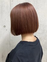 ルノン シェリー(LUNON cheliy) オレンジベージュ/オレンジブラウン/ブリーチ無し/ボブ