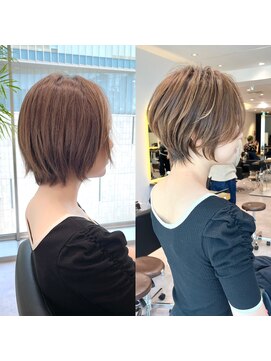 アンド ストーリーズ(&STORIES) ショートボブ髪型40代50代60代前髪あり前髪なし【橋本】