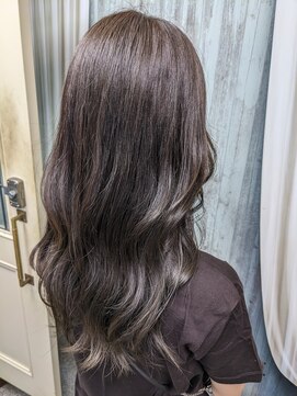 フレーム へアアンドトリートメント 天王寺北口店(FRAME) パーマ風コテ巻きアレンジ