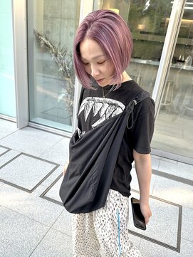 カケル(×.) ファンシーピンク/ハイトーンボブ/インナーレイヤー