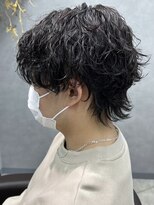 リット×ベリエ(Lit.×belier) 鹿児島シャドウパーマスパイラルパーママッシュウルフカット30代