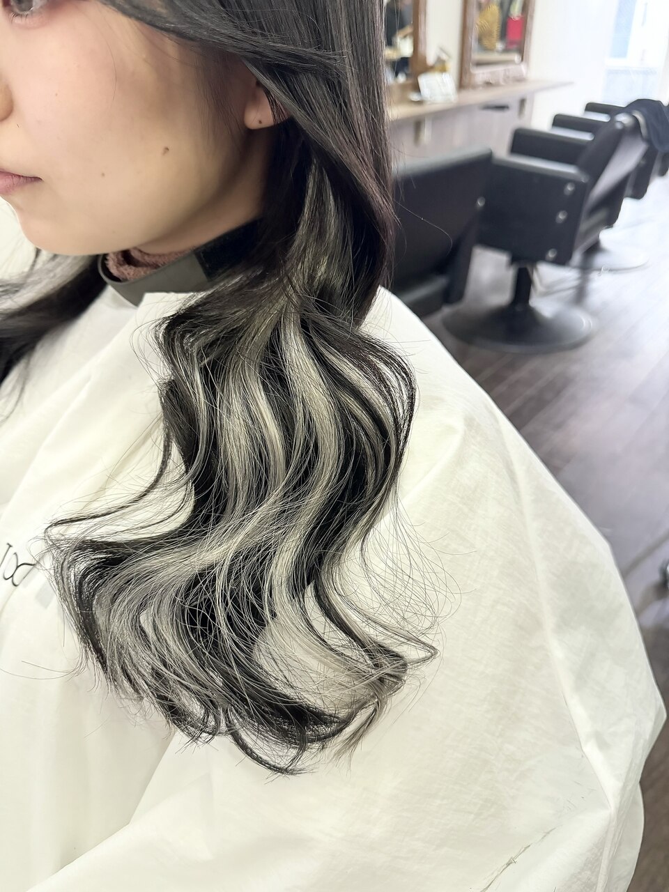 10代20代30代編み込みエクステイヤリングカラーインナーエクステ