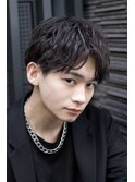 マッシュ短髪ツーブロックモテる束感モテ髪イケメン黒髪ビジネス