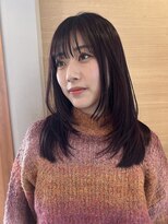 ガーランド (Garland)&nbsp;☆レイヤーカットパープルカラー前髪原宿