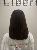 酸性ストレートセミロング