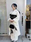 成人式ヘアセット＋振袖着付け