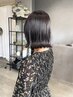 ポイントストレート＋カット　￥13240~