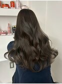 透明感ダークグレージュ