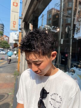 アイリーヘアデザイン(IRIE HAIR DESIGN) 【IRIE HAIR福岡】ピンパーマ×ツイストスパイラル